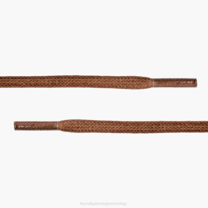 Thursday Boots επίπεδα κερωμένα βαμβακερά κορδόνια γυναίκες H20P547 αξεσουάρ ανοιχτό καφέ