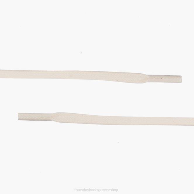 Thursday Boots επίπεδα κερωμένα βαμβακερά κορδόνια γυναίκες H20P549 αξεσουάρ κρέμα