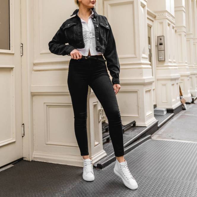 Thursday Boots κορυφαία ψηλή κορυφή γυναίκες H20P475 παπούτσια άσπρο