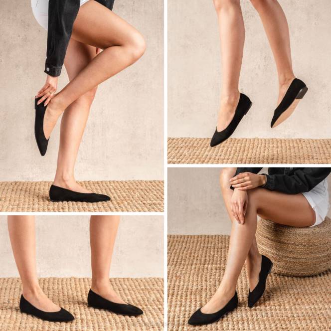 Thursday Boots viva γυναίκες H20P482 παπούτσια μαύρο σουέτ