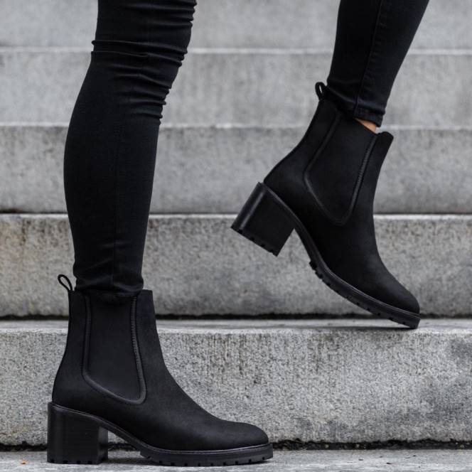 Thursday Boots ρίχνω αναίσθητο γυναίκες H20P342 παπούτσια μαύρο ματ