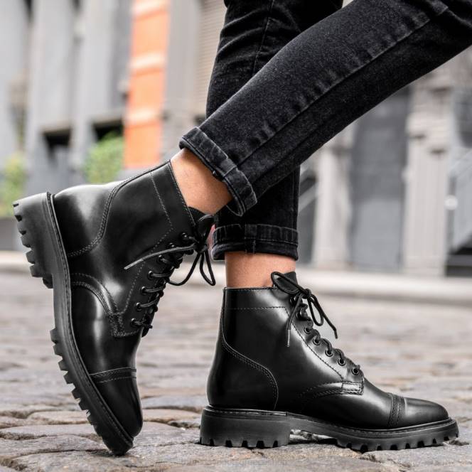 Thursday Boots Καπετάνιος γυναίκες H20P353 παπούτσια μαύρο (έκδοση καταιγιστική)