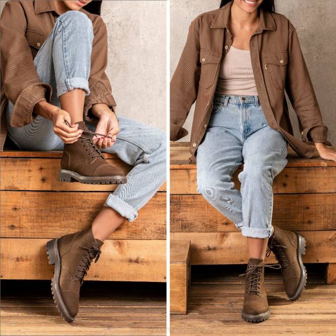 Thursday Boots Καπετάνιος γυναίκες H20P354 παπούτσια μαύρισμα ματ