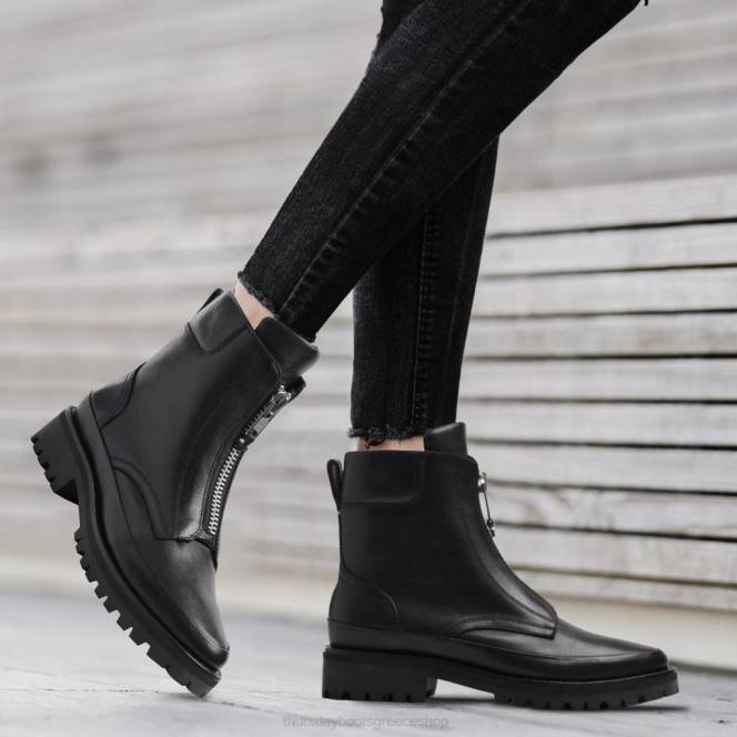Thursday Boots ράιντερ γυναίκες H20P368 παπούτσια μαύρος