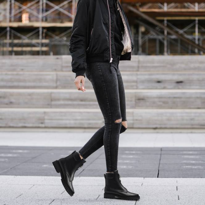 Thursday Boots ράιντερ γυναίκες H20P368 παπούτσια μαύρος