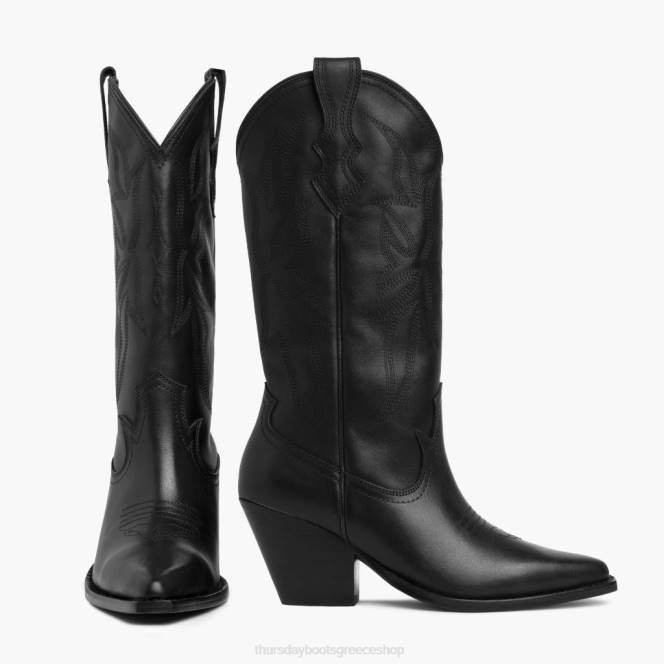 Thursday Boots ροντέο γυναίκες H20P390 παπούτσια μαύρος