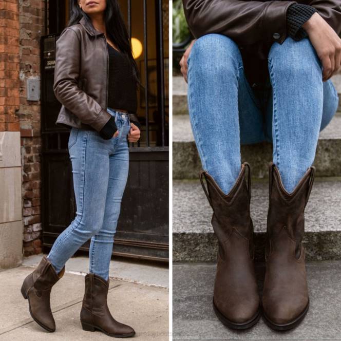 Thursday Boots ελευθερία γυναίκες H20P398 παπούτσια καπνός