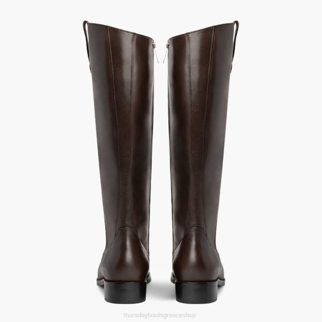 Thursday Boots στέμμα γυναίκες H20P401 παπούτσια σκούρο καφέ