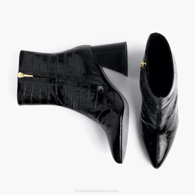 Thursday Boots σπαρακτικός γυναίκες H20P435 παπούτσια μαύρος κρόκος