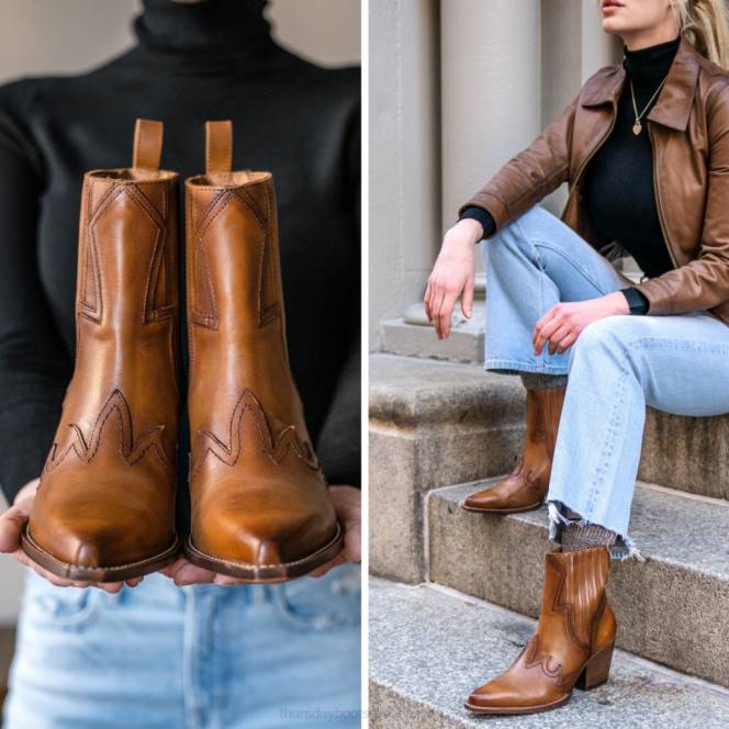 Thursday Boots εικόνισμα γυναίκες H20P440 παπούτσια βυρσοδέψω