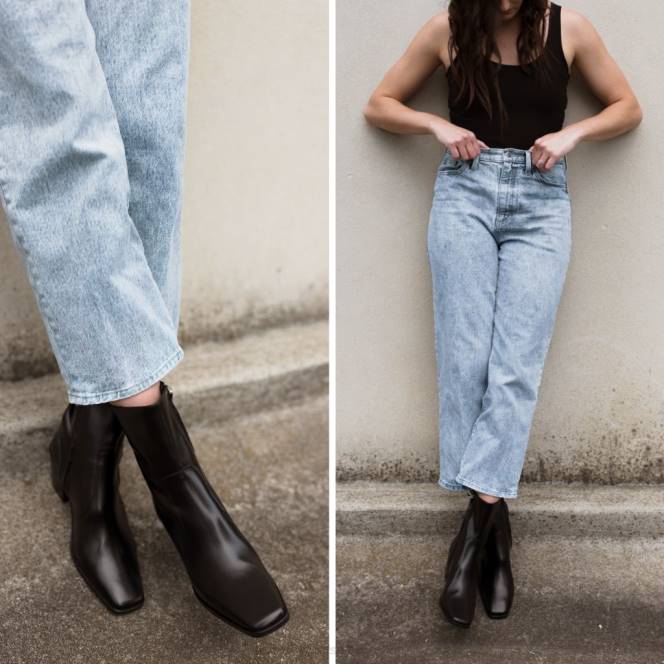 Thursday Boots φερμουάρ soho γυναίκες H20P429 παπούτσια μαύρος