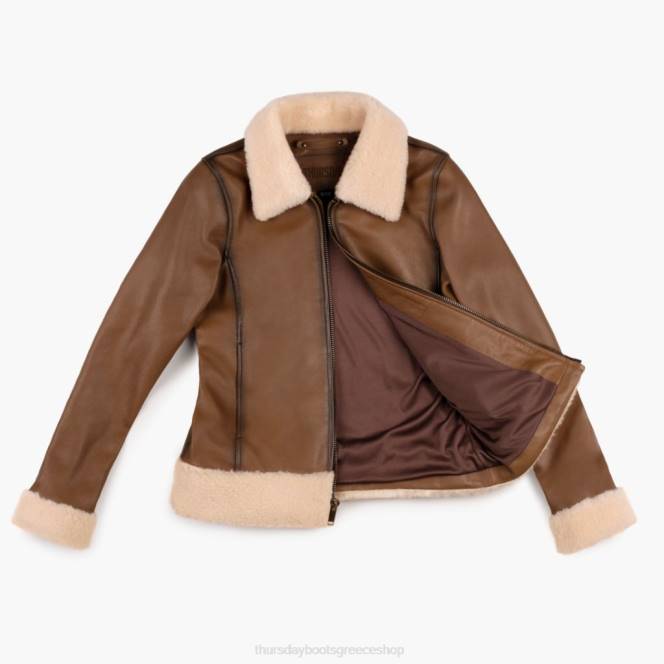 Thursday Boots σακάκι πτήσης γυναίκες H20P499 ρούχα καρυδιά