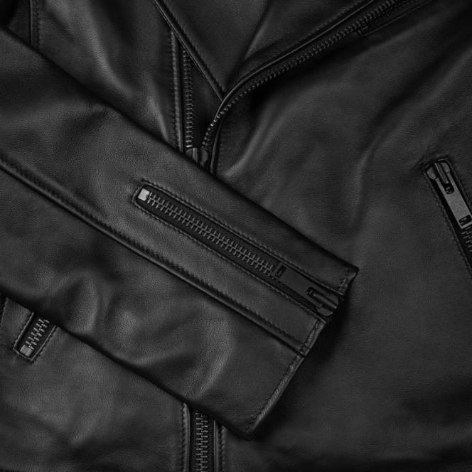 Thursday Boots μπουφάν μοτοσικλέτας γυναίκες H20P500 ρούχα μαύρος