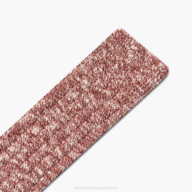 Thursday Boots sodello κλασική κάλτσα μπότας άνδρες H20P238 αξεσουάρ το κόκκινο