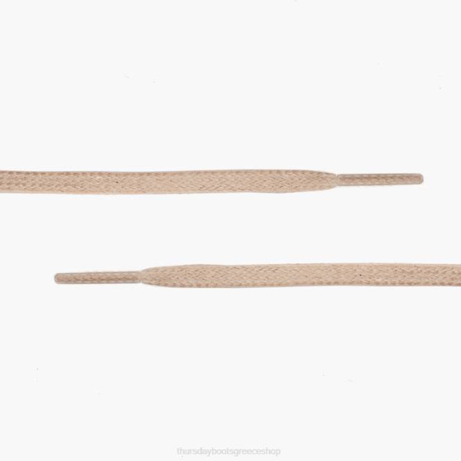 Thursday Boots επίπεδα κερωμένα βαμβακερά κορδόνια άνδρες H20P293 αξεσουάρ μπεζ