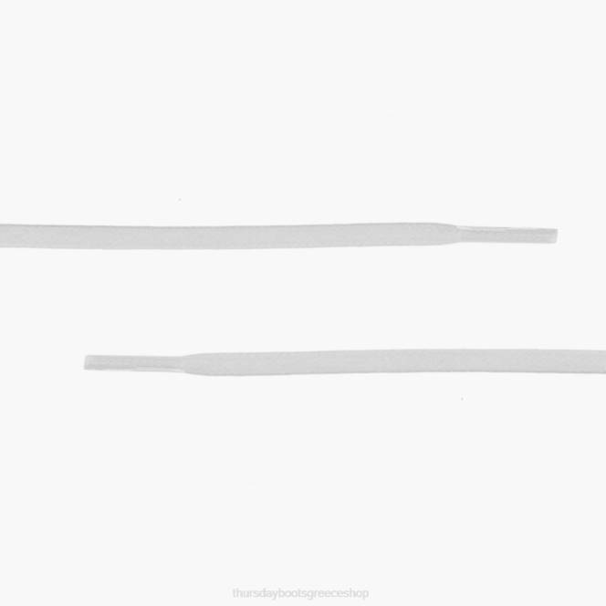 Thursday Boots επίπεδα κερωμένα βαμβακερά κορδόνια άνδρες H20P298 αξεσουάρ άσπρο