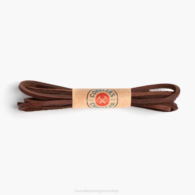 Thursday Boots δερμάτινα κορδόνια άνδρες H20P305 αξεσουάρ πηλός κόκκινος