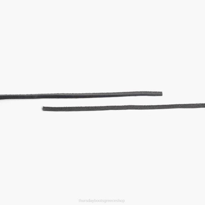 Thursday Boots δερμάτινα κορδόνια άνδρες H20P310 αξεσουάρ σκούρο γκρι