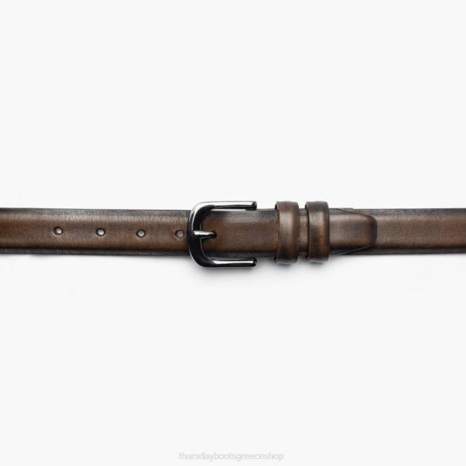 Thursday Boots εκλεπτυσμένη δερμάτινη ζώνη άνδρες H20P264 αξεσουάρ σκετος ΚΑΦΕΣ
