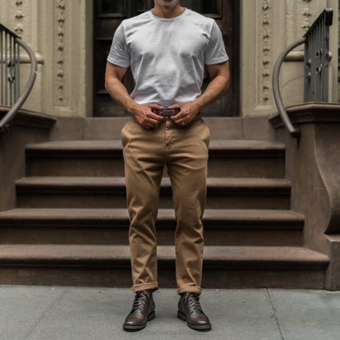 Thursday Boots εκλεπτυσμένη δερμάτινη ζώνη άνδρες H20P264 αξεσουάρ σκετος ΚΑΦΕΣ