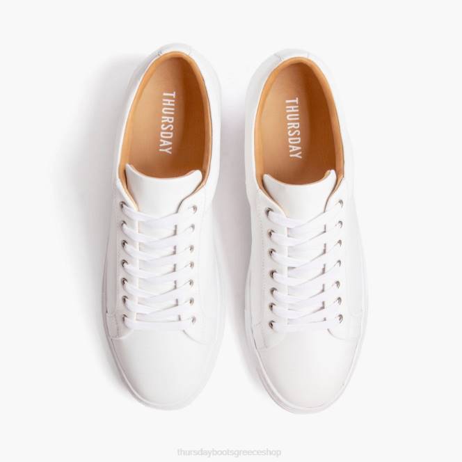Thursday Boots κορυφαίο χαμηλό τοπ άνδρες H20P114 παπούτσια άσπρο