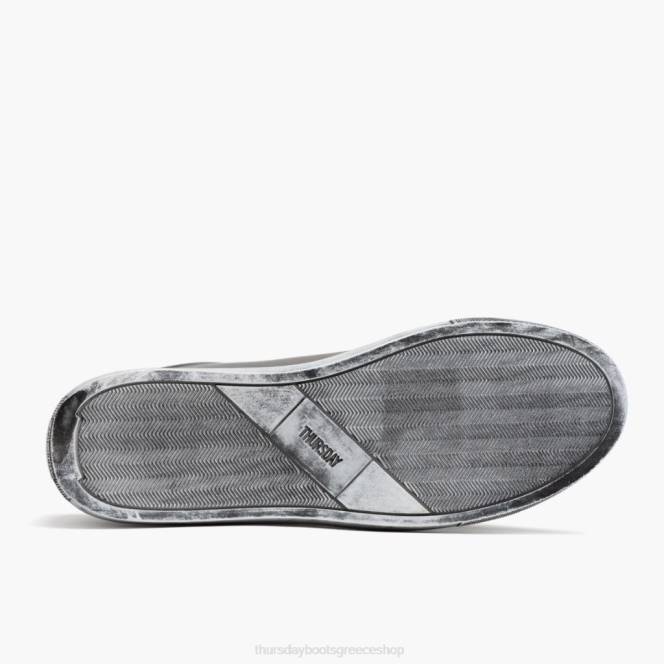 Thursday Boots κορυφαίο χαμηλό τοπ άνδρες H20P121 παπούτσια ταλαιπωρημένο γκρι
