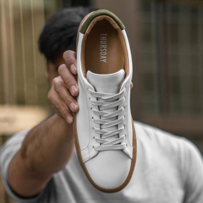 Thursday Boots κληρονομιά άνδρες H20P133 παπούτσια λευκό x πράσινο