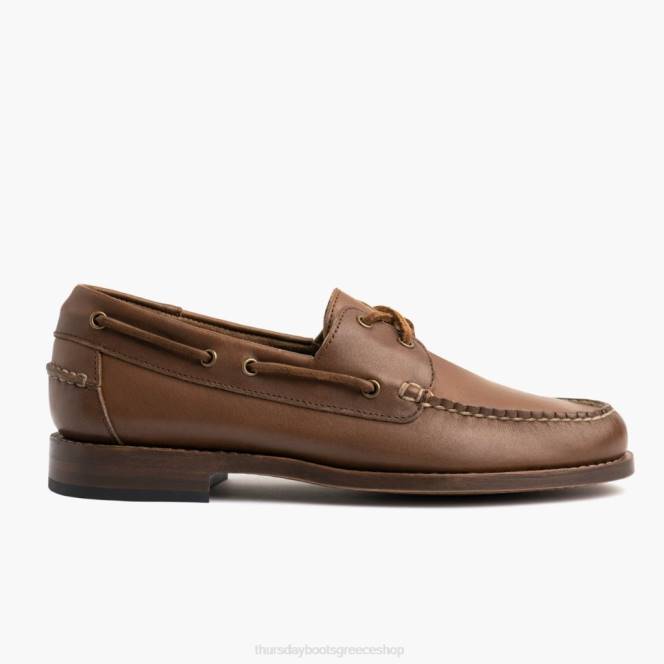 Thursday Boots χειροποίητο loafer άνδρες H20P222 παπούτσια αγριοκαρυδιά