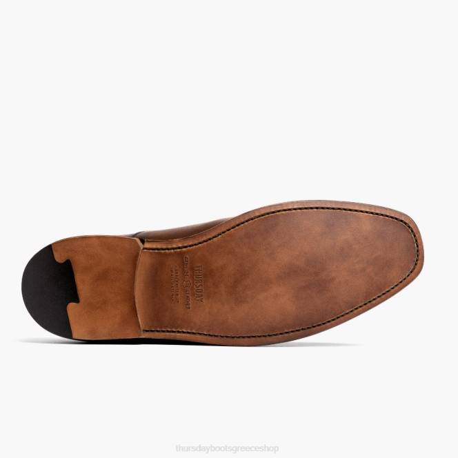 Thursday Boots εκτελεστικός άνδρες H20P204 παπούτσια κονιάκ
