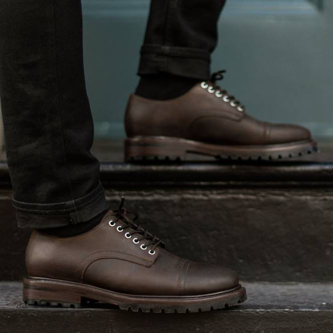 Thursday Boots πολιτικός άνδρας άνδρες H20P209 παπούτσια καπνός