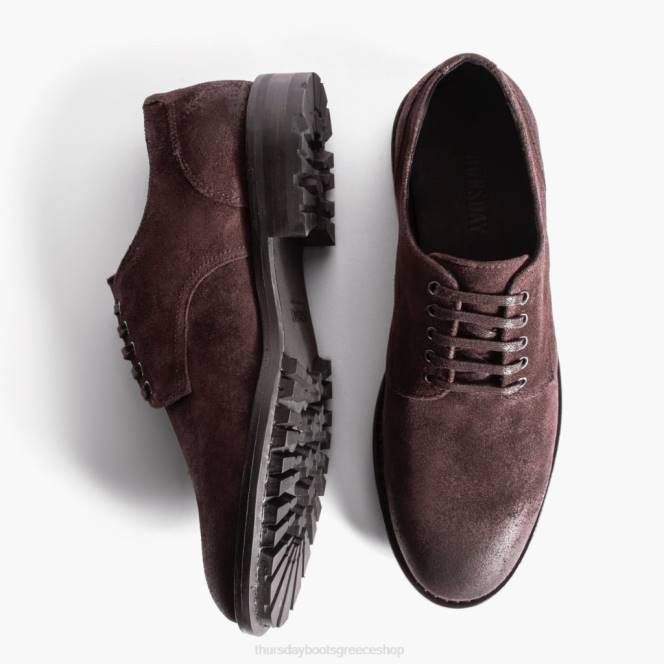 Thursday Boots κληρονόμος πολιτικός άνδρες H20P212 παπούτσια ξυλάνθρακας