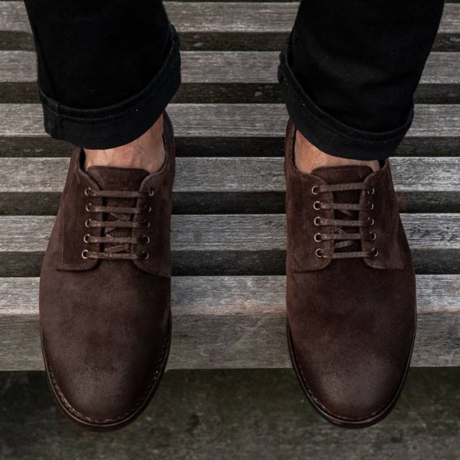 Thursday Boots κληρονόμος πολιτικός άνδρες H20P212 παπούτσια ξυλάνθρακας