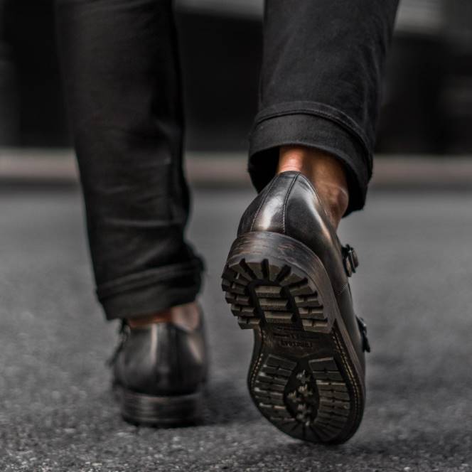 Thursday Boots άγιος άνδρες H20P214 παπούτσια ταλαιπωρημένο γκρι