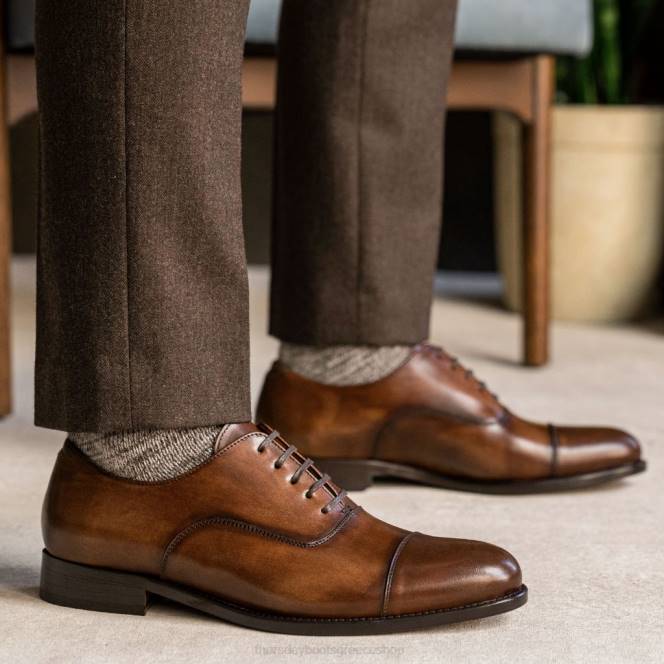 Thursday Boots Πρόεδρος άνδρες H20P218 παπούτσια κανέλα