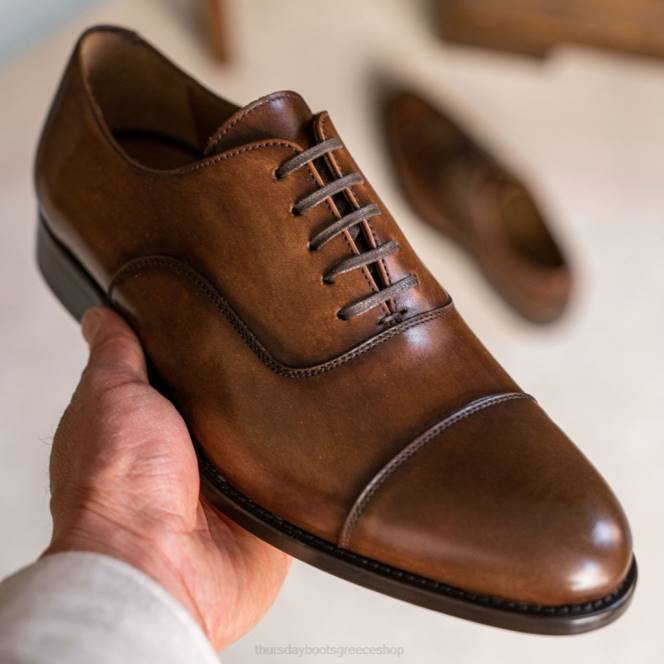 Thursday Boots Πρόεδρος άνδρες H20P218 παπούτσια κανέλα