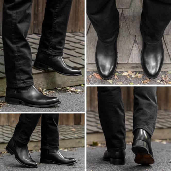 Thursday Boots σύνορο άνδρες H20P113 παπούτσια μαύρος