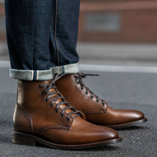 Thursday Boots Πρόεδρος άνδρες H20P29 παπούτσια κονιάκ