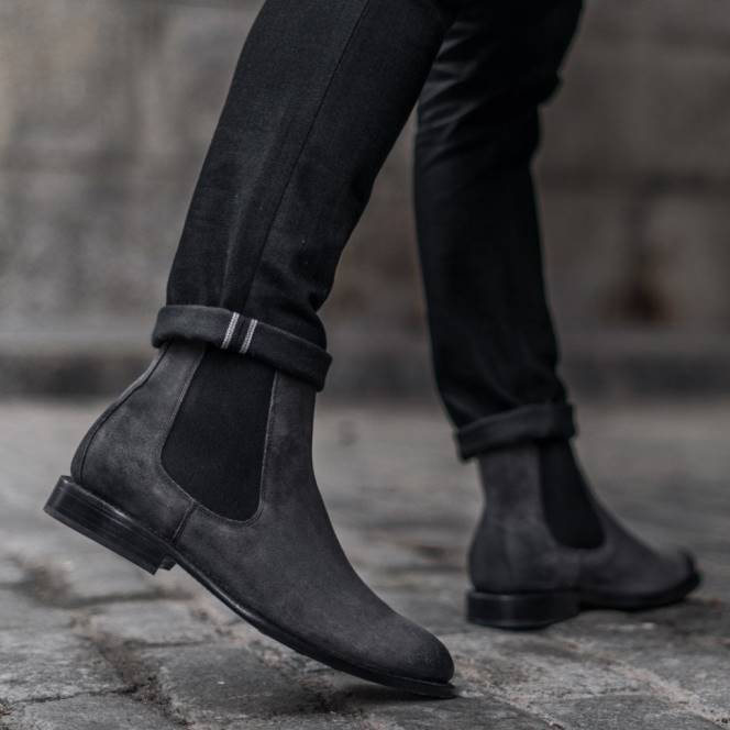 Thursday Boots ιππότης άνδρες H20P46 παπούτσια σκιά γκρι