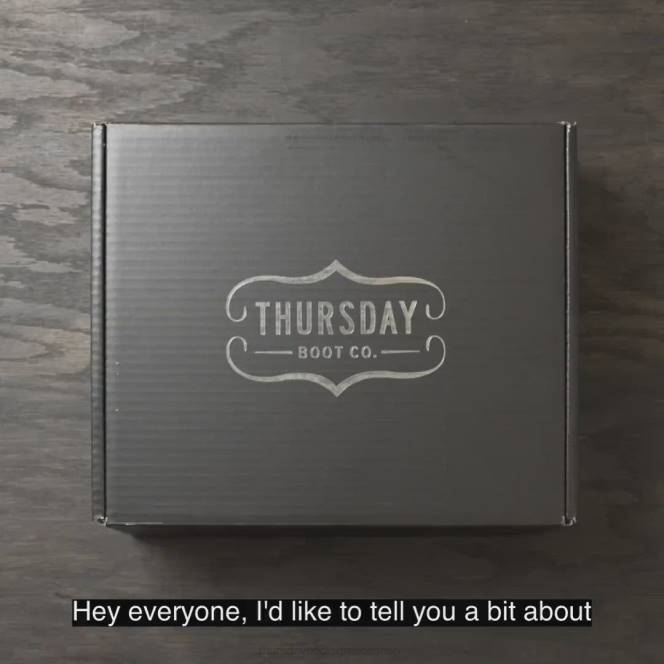 Thursday Boots ιππότης άνδρες H20P46 παπούτσια σκιά γκρι