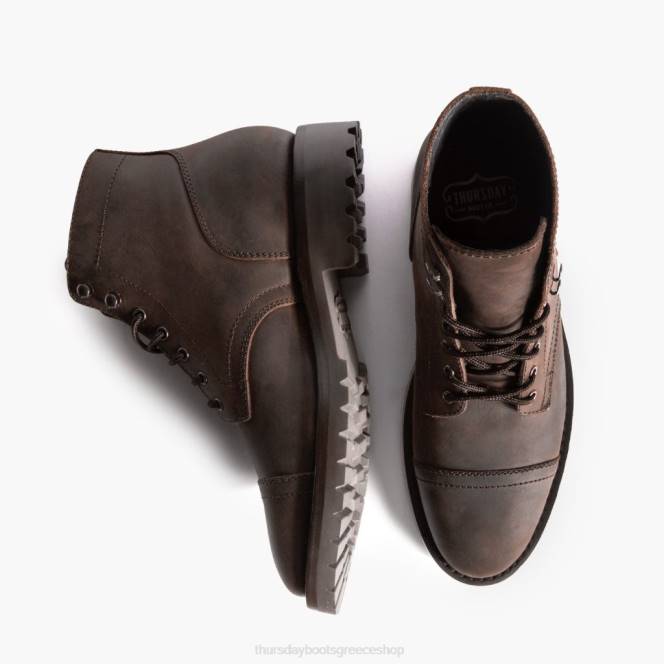 Thursday Boots Καπετάνιος άνδρες H20P5 παπούτσια καπνός