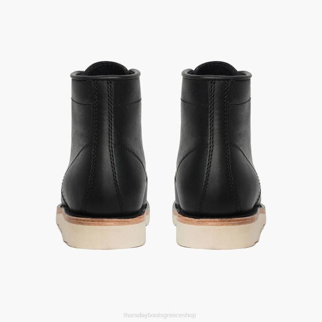 Thursday Boots διπλωμάτης άνδρες H20P60 παπούτσια μαύρο ματ