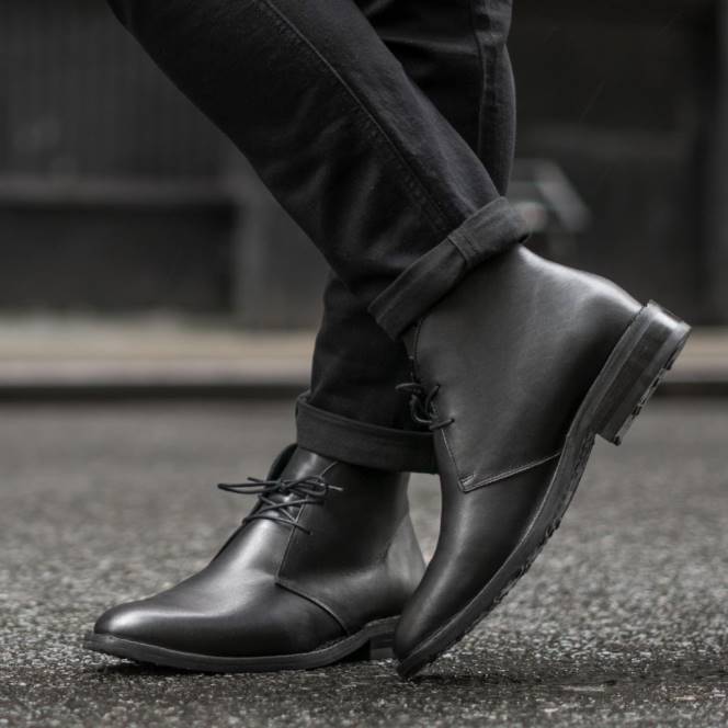 Thursday Boots ανιχνευτής άνδρες H20P66 παπούτσια μαύρος