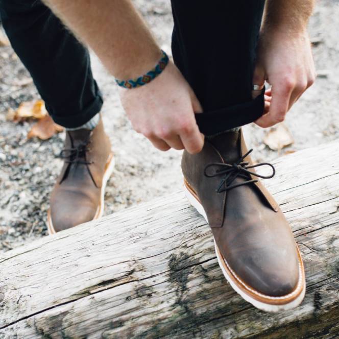 Thursday Boots ανιχνευτής άνδρες H20P68 παπούτσια καπνός