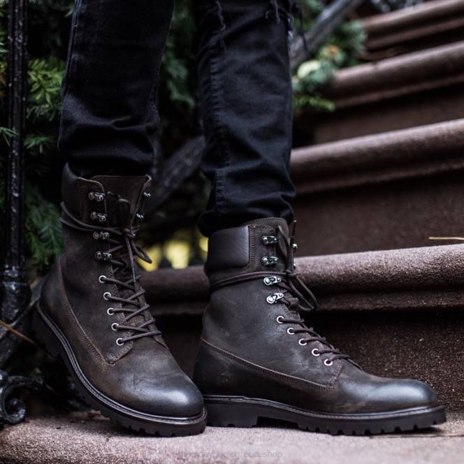 Thursday Boots εξερευνητής άνδρες H20P85 παπούτσια σουέτ σκούρου ελιάς