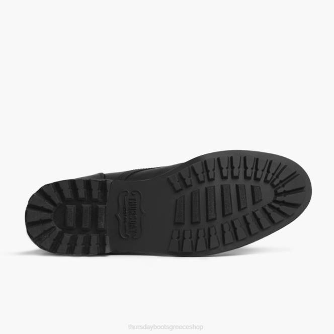 Thursday Boots κόπτων δέντρα διά ξυλείαν άνδρες H20P99 παπούτσια μαύρο ματ