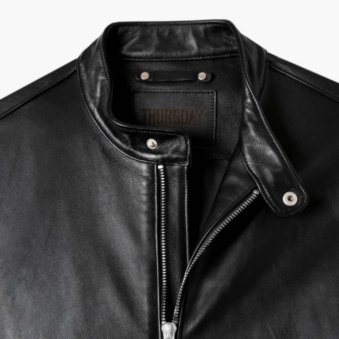 Thursday Boots σακάκι δρομέα άνδρες H20P143 ρούχα μαύρος