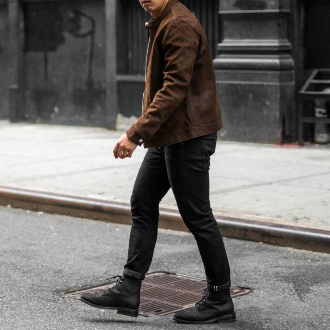 Thursday Boots σακάκι δρομέα άνδρες H20P144 ρούχα καπνός