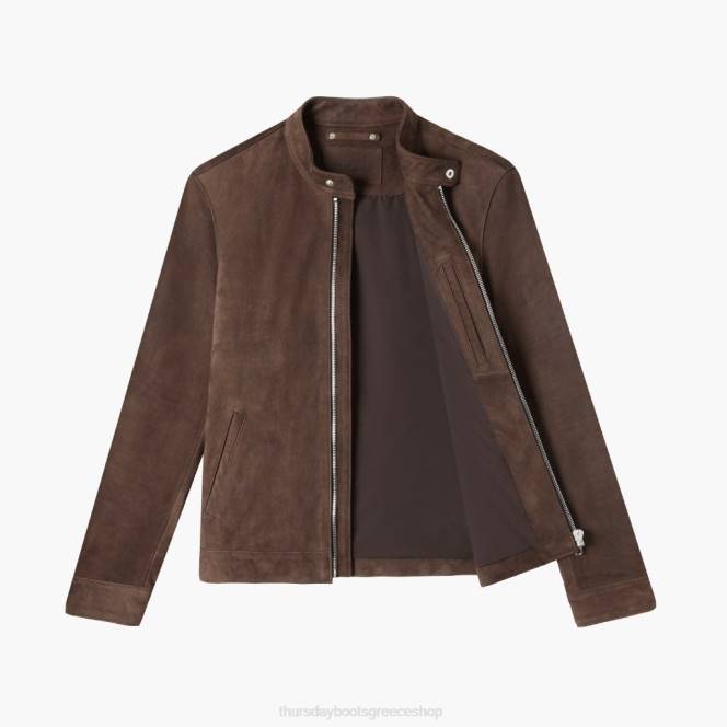 Thursday Boots σακάκι δρομέα άνδρες H20P144 ρούχα καπνός