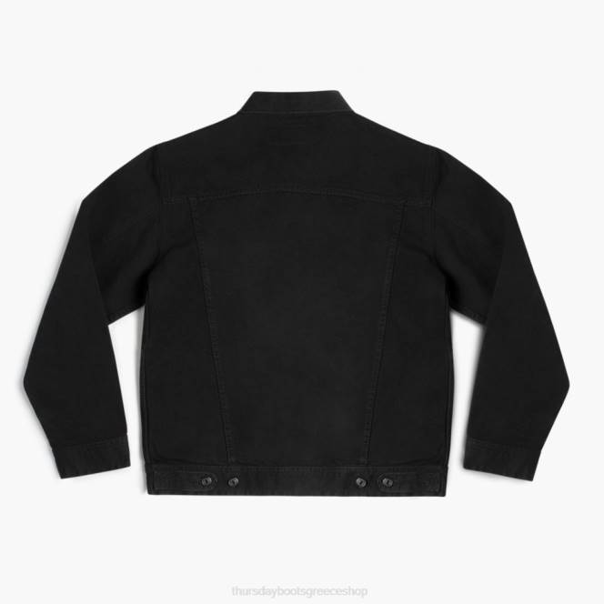 Thursday Boots Τζιν μπουφάν φορτηγατζή άνδρες H20P231 ρούχα κατάμαυρο