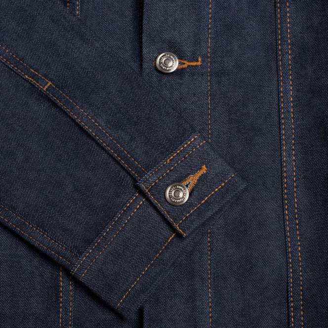 Thursday Boots Τζιν μπουφάν φορτηγατζή άνδρες H20P232 ρούχα ωμό λουλακί